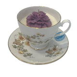 Tea cup candles and bowls