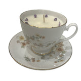 Tea cup candles and bowls