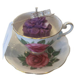 Tea cup candles and bowls