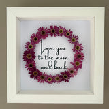 Dried Flower Framed Art