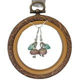 Flower Design Earrings by Mona