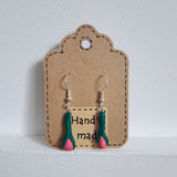 Flower Design Earrings by Mona