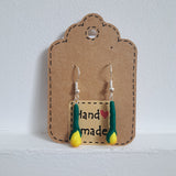 Flower Design Earrings by Mona