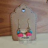 Flower Design Earrings by Mona