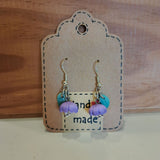 Flower Design Earrings by Mona