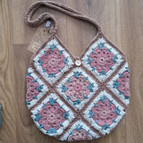 Hand-Crocheted Floral Bag by Mona Handicrafts