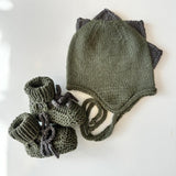 Hand knitted Baby Booties