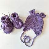 Hand knitted Baby Booties