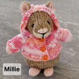 Knitted Mice from Custom Bunnies and Bears