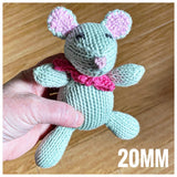 Mini Knitted Animals by Millamull Art and Design