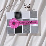 "Congratulations" greeting card to download