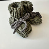 Hand knitted Baby Booties