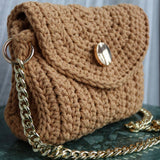 Hand Crocheted Marcrame Cord Crossbody bags