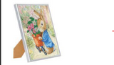 Peter Rabbit Crystal Art Framed Picture kit