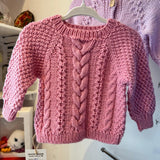 Baby Aran Style Sweaters