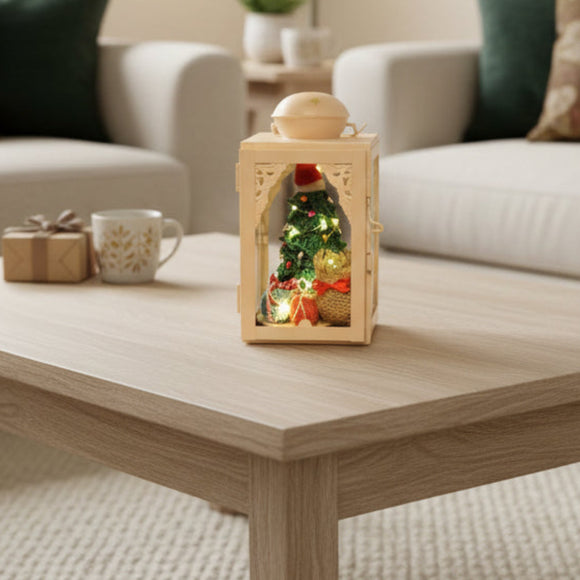 Pink Christmas Lantern