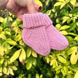 Hand knitted Baby Booties
