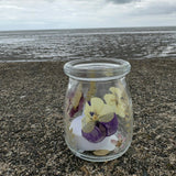 Pressed Flower Candles
