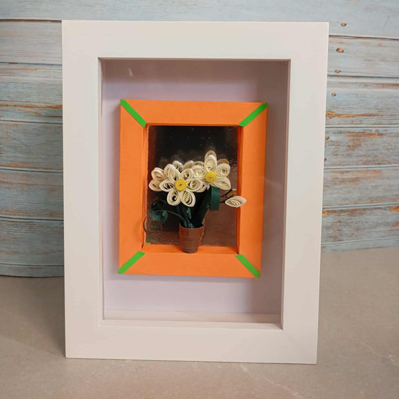 Paper Quilling Floral Frames