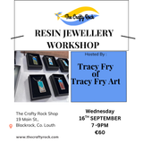 Resin Jewellery Workshop with Tracy Fry