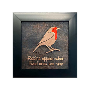 Polished Copper Robin