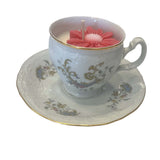 Tea cup candles and bowls