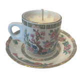 Tea cup candles and bowls