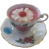 Tea cup candles and bowls