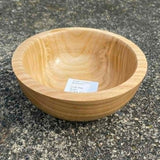 Hand turned oak bowls