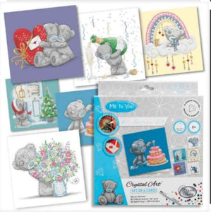 "Me To You All Seasons" Crystal Art Cards - Set of 6