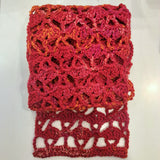 Hand Crochet Merino Blend Scarves by Mona Handicrafts