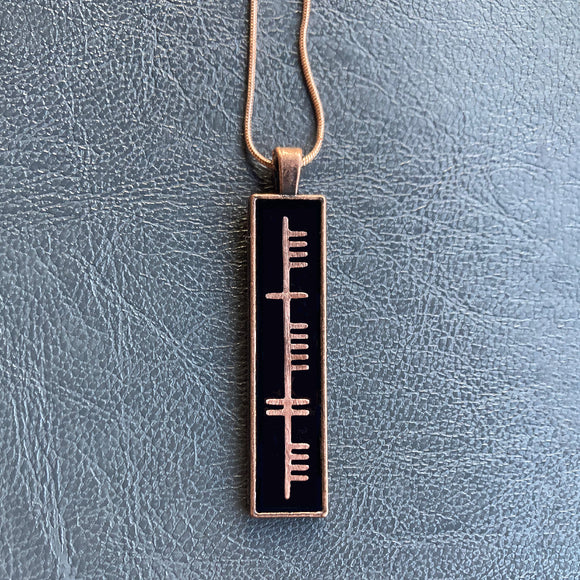 Ogham Necklace Pendants