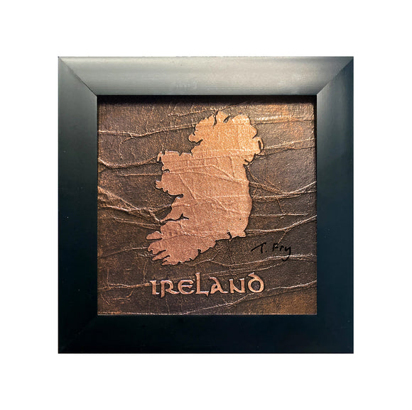 Polished Copper Ireland Frame (Square)