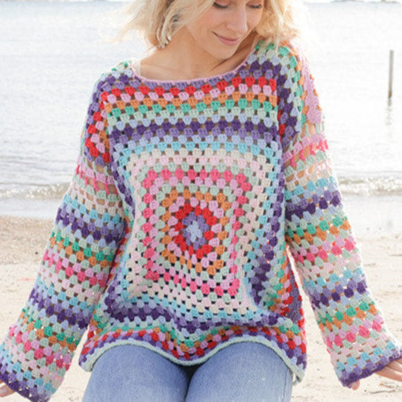 Granny Square Sweater Yarn Pack