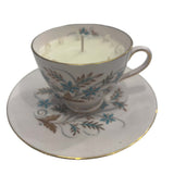 Tea cup candles and bowls