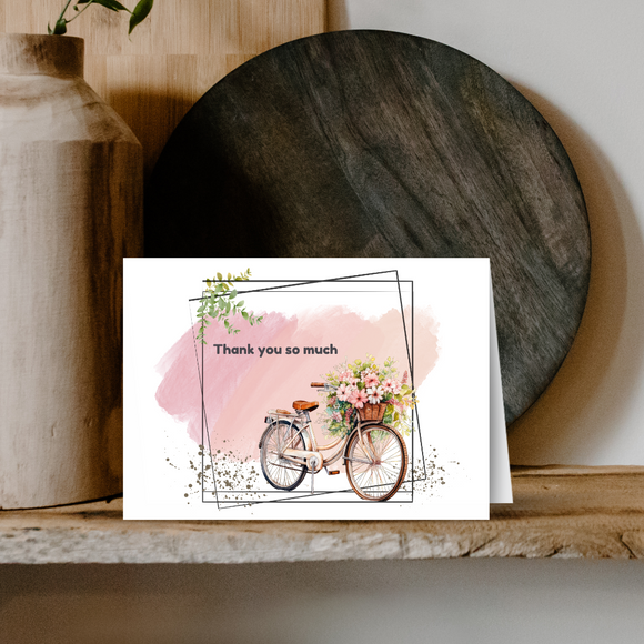 Thank you card to download