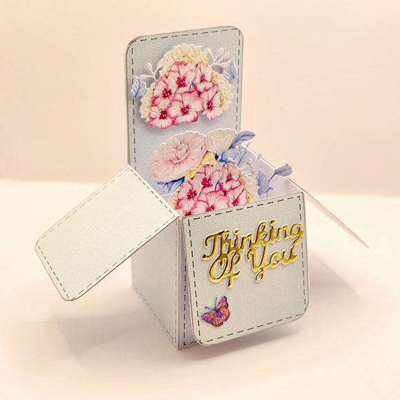 Thinking of you Folding Box Card