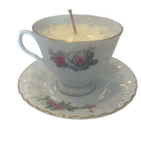 Tea cup candles and bowls