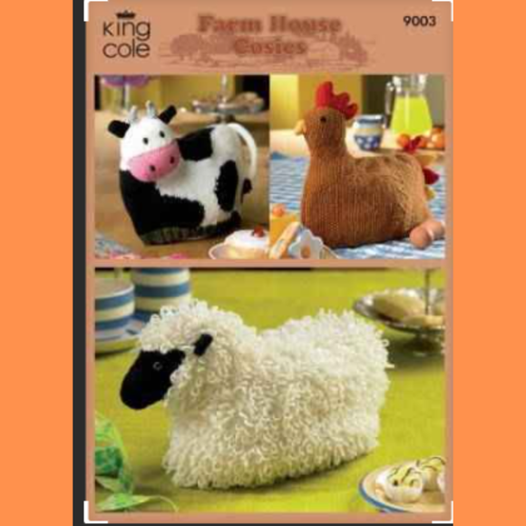 Farm House Cosies Knitting Pattern