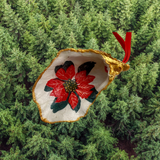 Christmas Oyster Shell Tree Decorations