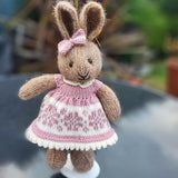 Knitted Bunnies, Bears and other  animals
