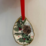 Christmas Carlingford Oyster Shell Tree Decorations