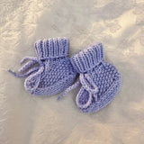 Hand knitted Baby Booties