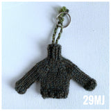 Hand knitted Mini Jumper Key Rings