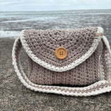 Hand Crocheted Marcrame Cord Crossbody bags