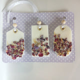 Crisp Linen Scented wax hangers