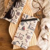 Cotton Zipped Glasses Case