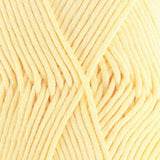 muskat 100%  mercerised double knit cotton by drops ! light yellow 07