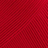 muskat 100%  mercerised double knit cotton by drops ! red 12