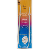 Pony Classic Circular Needles 6mm